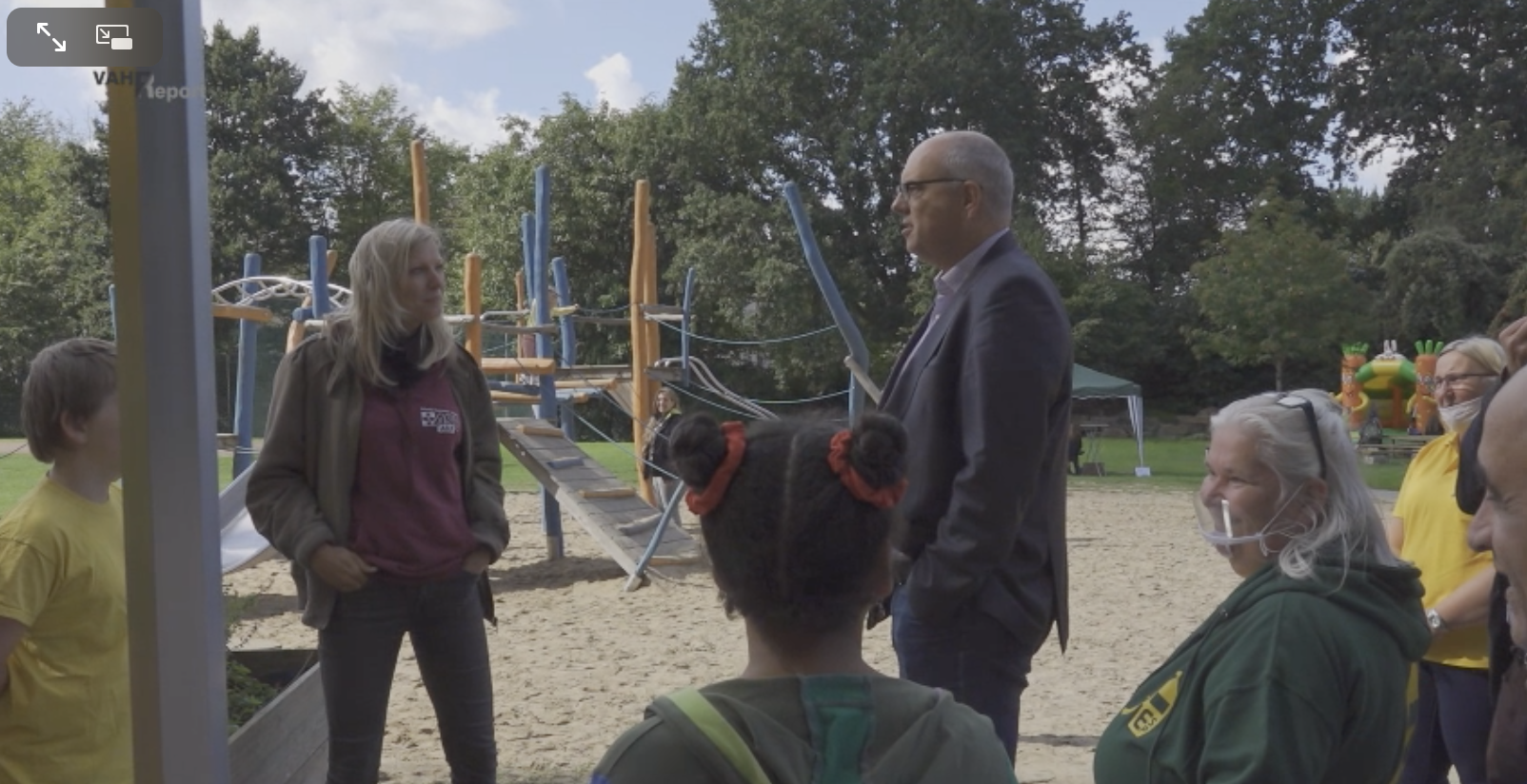 40 Jahre Elterninitiative: Spielplatz Philipp-Scheidemann-Straße VAHReport von Erika und Rolf Diehl