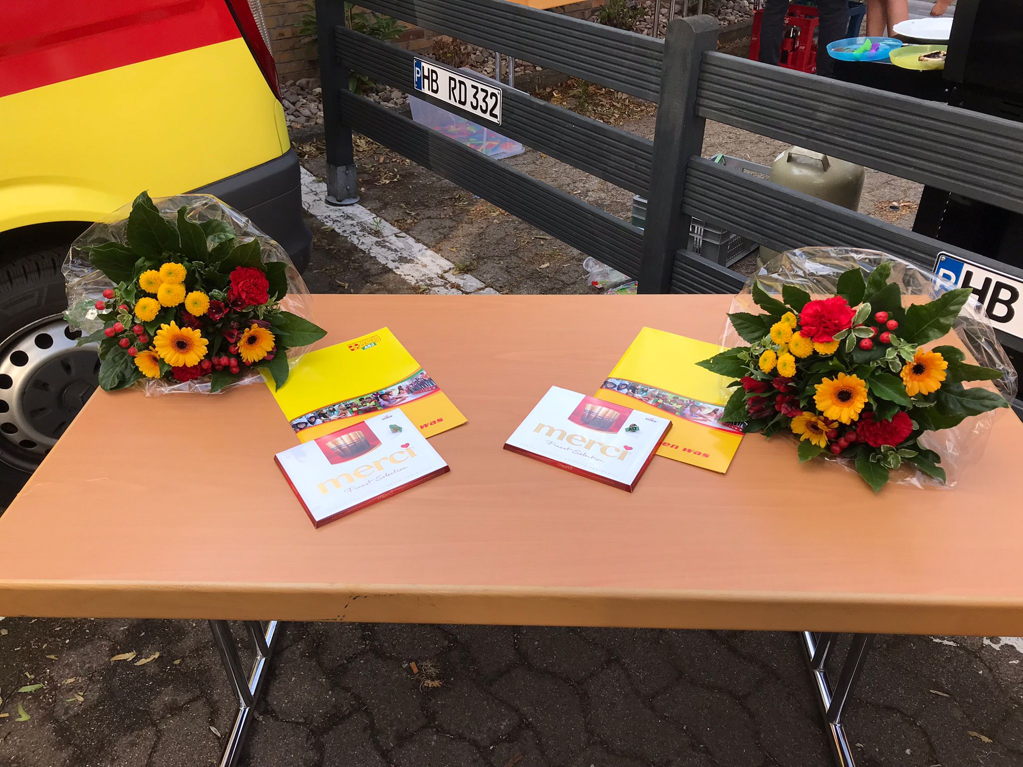 Abschlussgrillen mit Ehrungen der ASJ
