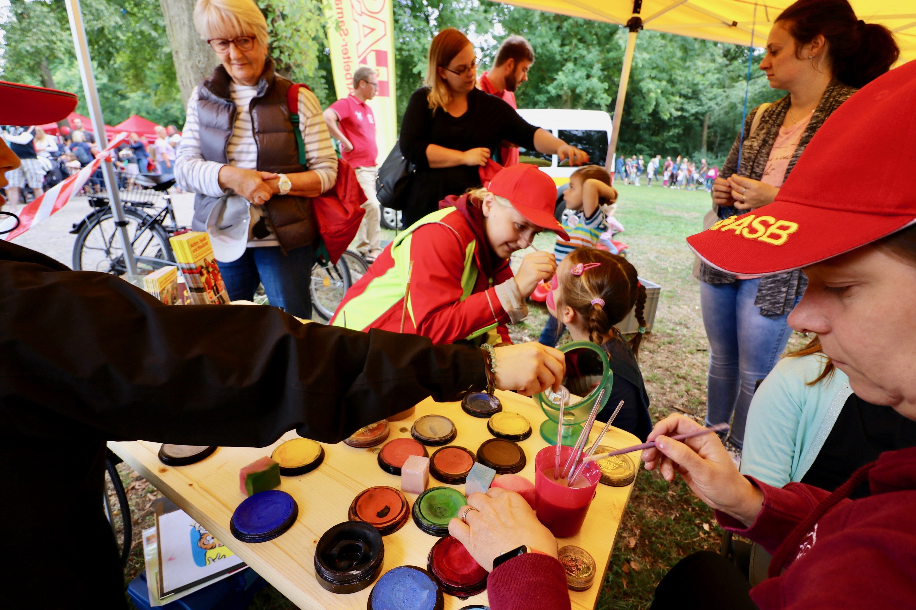 Die ASJ beim 29. Bremer Kindertag im Bremer Bürgerpark