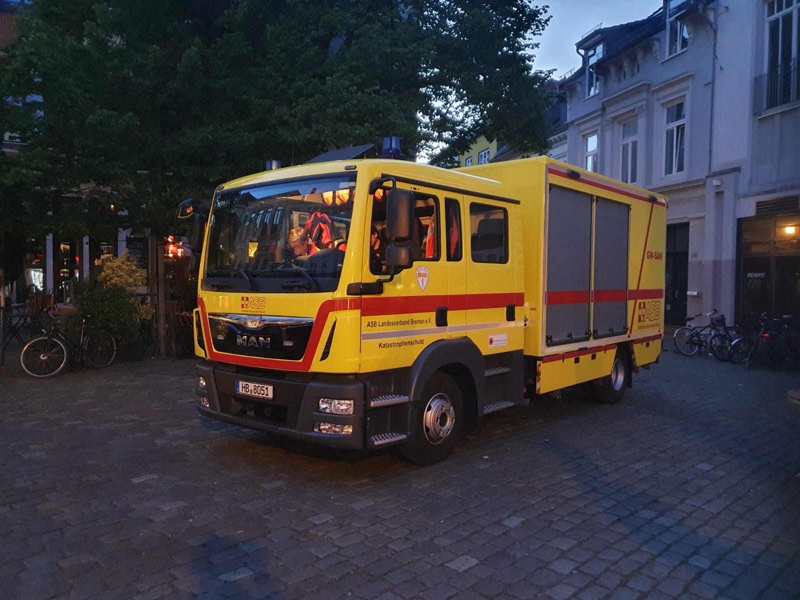 Einsatz für die SEG-RDU des ASB Bremen