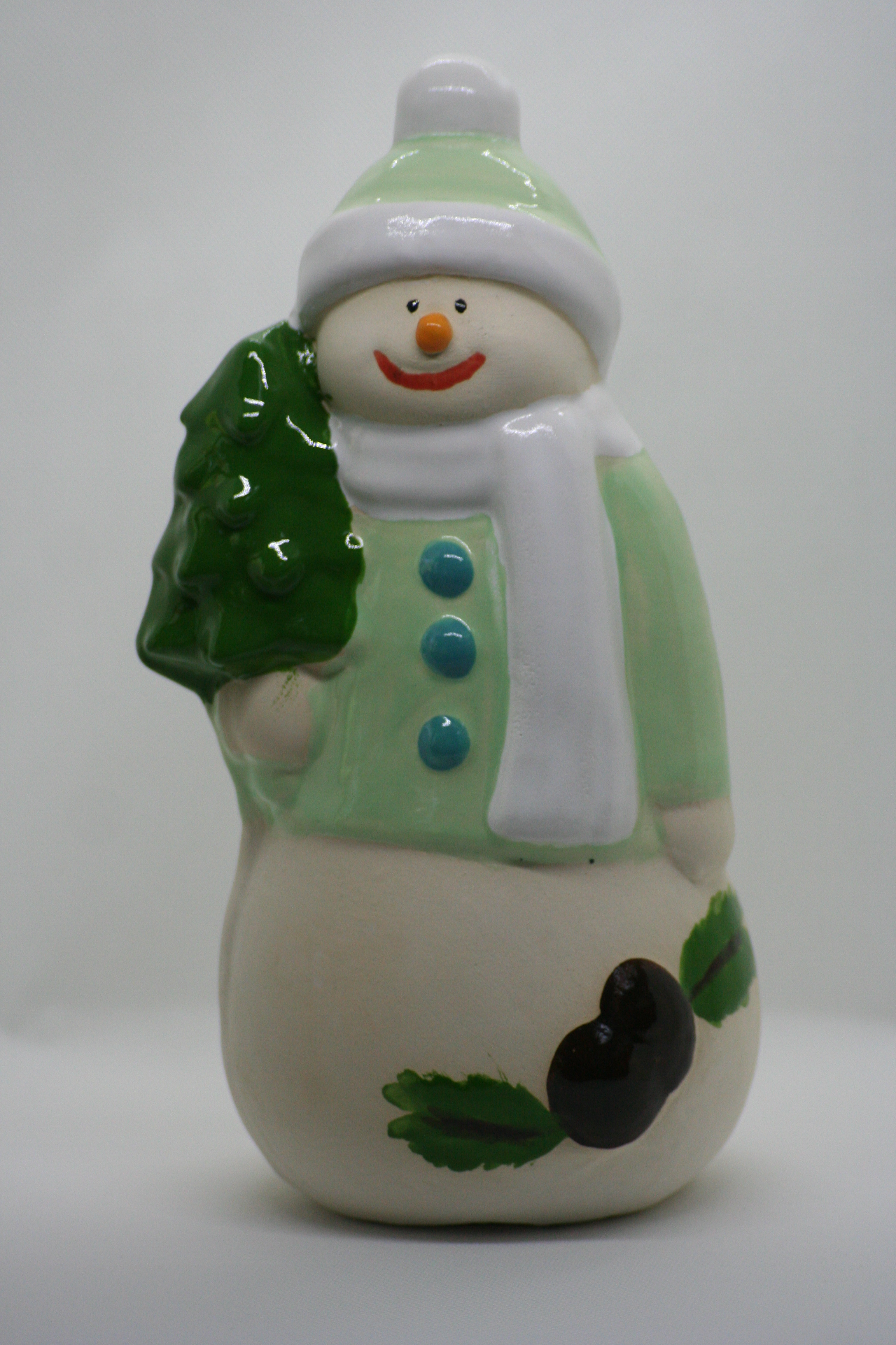 Schneemann, Ton, 26 cm.JPG