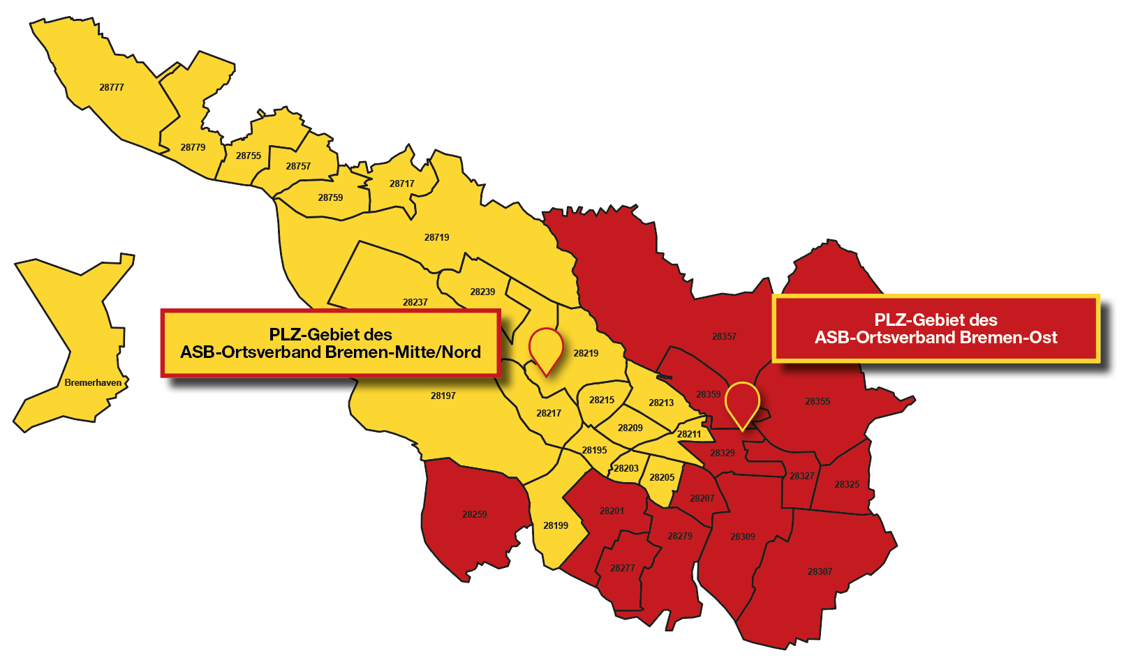 ASB-Ortsverbände