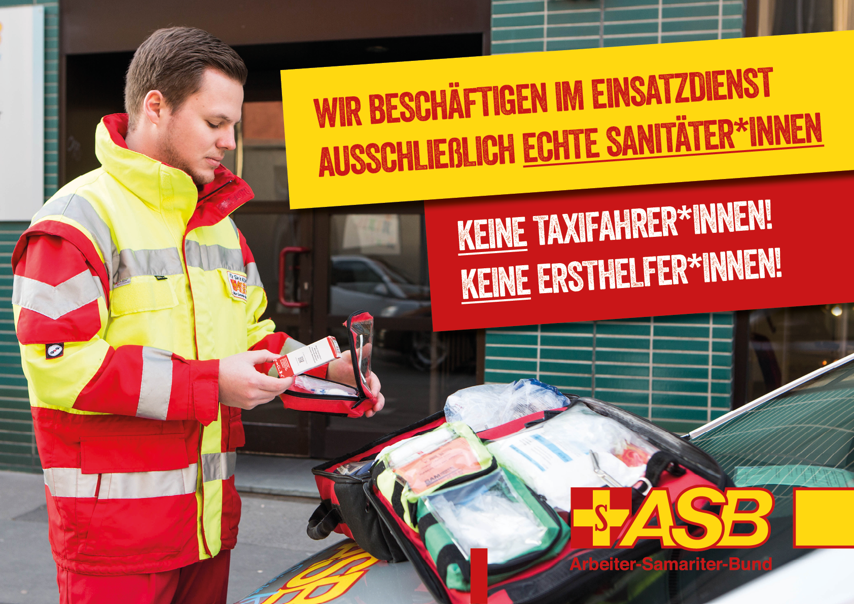 Der Einsatzdienst des ASB Bremen